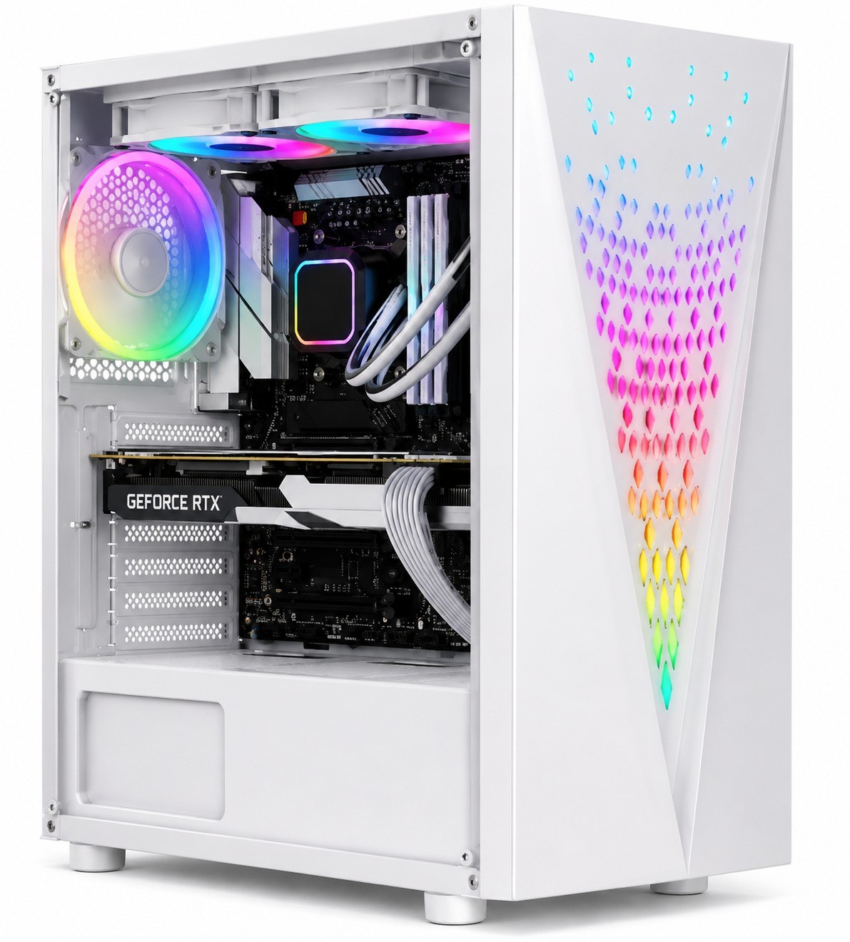 (43) Ordenador Gaming Ryzen 7 5700 / 32GB / 1TB SSD / RTX 5060 Ti 16GB + Windows 11 Pro