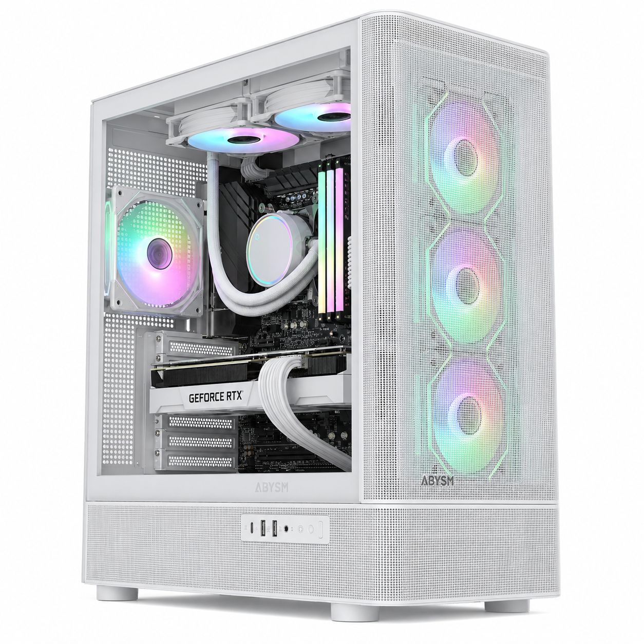 (38) Ordenador Gaming Ryzen 7 5700 32GB 1TB SSD RX 9070XT + Windows 11 Pro