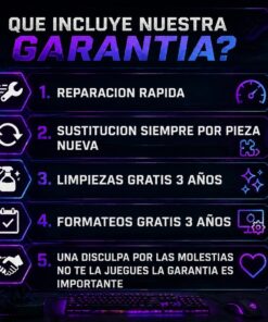 (34) Ordenador Gaming I3 14100F / 16 RAM / SSD 500GB / RX 3050 + Windows 11 Pro