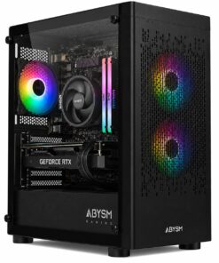 (Ordenador gaming AMD Ryzen 5 5500 con RTX 5060, 32 GB RAM y SSD de 1 TB