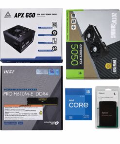 (11) Ordenador Gaming i5 12400f - 16 RAM - SSD 1T - RTX 5050 + Windows 11