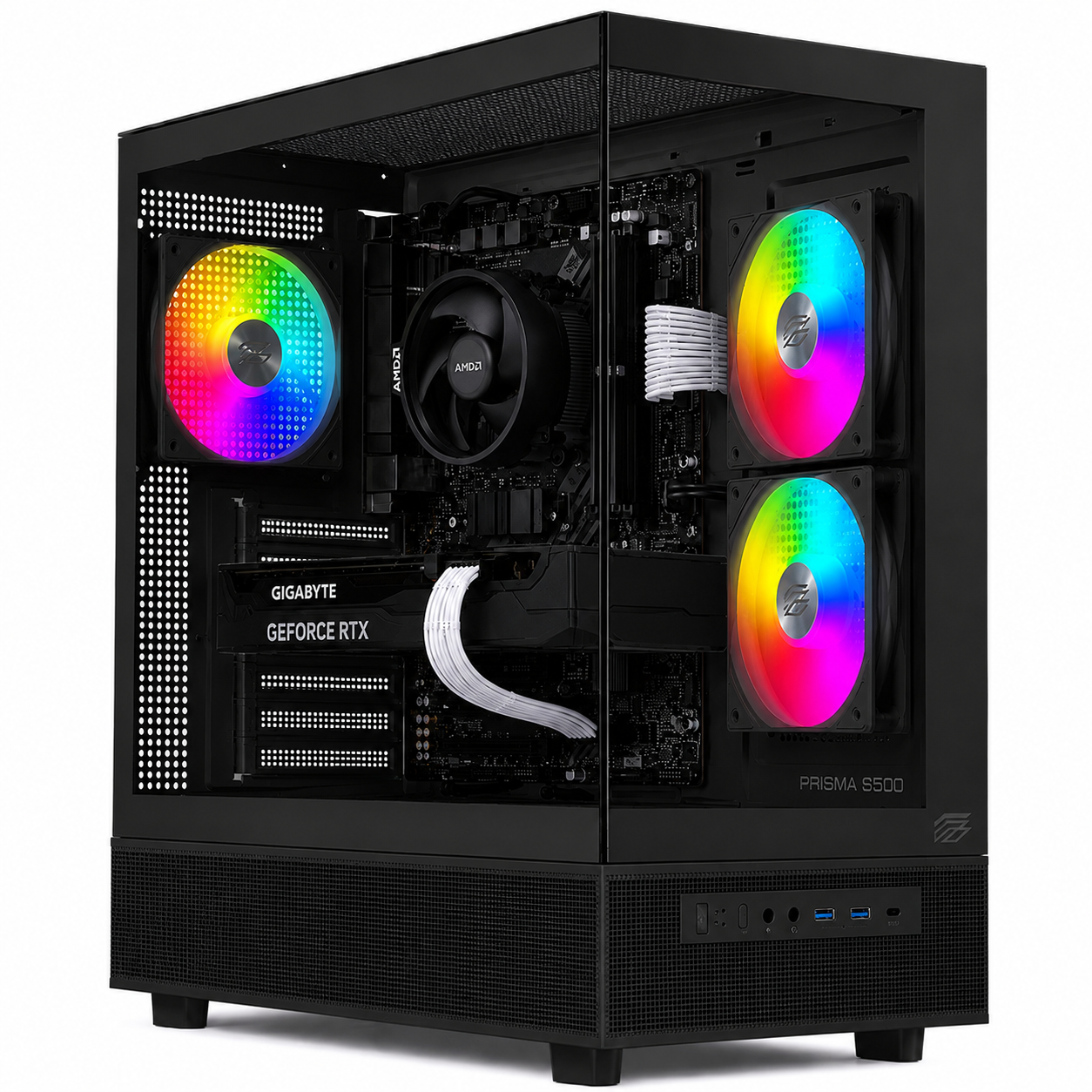 (4) Ordenador Gaming R5 5500X3D - 32 RAM - SSD 1TB - RTX 5060 Ti(16GB)+ Windows 11 PRO