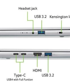 Portátil Acer Aspire 16 AI A16-52M 16" Intel Core Ultra 9 288V 32GB 1TB SSD Intel Arc Windows 11 Home