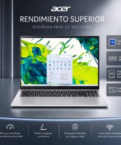 Portátil Acer Aspire 16 AI A16-52M 16" Intel Core Ultra 9 288V 32GB 1TB SSD Intel Arc Windows 11 Home