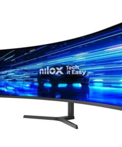 Monitor Nilox NXM49CRVDC2 49" Dual QHD 165Hz VA Curvo Altavoces Ajuste altura