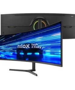 Monitor Nilox NXM49CRVDC2 49" Dual QHD 165Hz VA Curvo Altavoces Ajuste altura