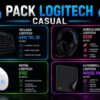 Pack Logitech Casual – Rendimiento, Confort y Estilo para tu Setup
