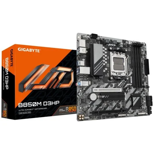 Placa Base GIGABYTE B850M D3HP | AM5 | DDR5 | PCIe 5.0 | micro ATX