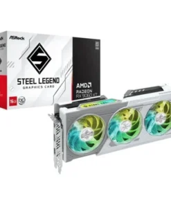 Tarjeta Gráfica ASRock Radeon RX 9060 XT Steel Legend OC | 16 GB GDDR6