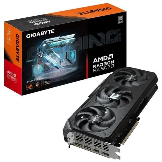 Tarjeta Gráfica GIGABYTE Radeon RX 9070 GAMING OC 16G | 16 GB GDDR6