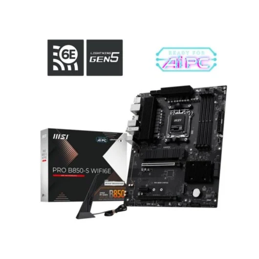 Placa Base MSI PRO B850-S WIFI6E | AM5 | DDR5 | Wi-Fi 6E | ATX