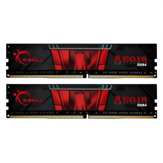 Memoria RAM G.SKILL Aegis 16GB (2x8GB) DDR4 3000MHz CL16 | XMP 2.0 | Negro
