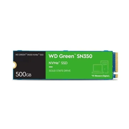 SSD Western Digital Green SN350 500GB | M.2 NVMe PCIe 3.0 | TLC | 2400 MB/s