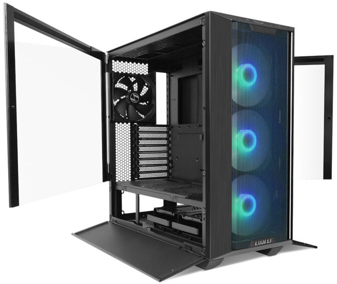 Caja Lian Li LANCOOL III RGB Black | E-ATX | Cristal Templado | 4x140mm PWM ARGB - Imagen 3
