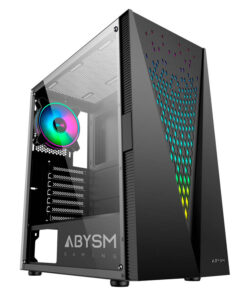 Caja ABYSM DANUBE KOLPA Black | ATX | Cristal Templado | ARGB | Radiador 360mm